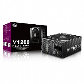 PSU Cooler Master V1200 Platinum _1200 Watt Fully Modular 80 PLUS Platinum Certified Power Supply